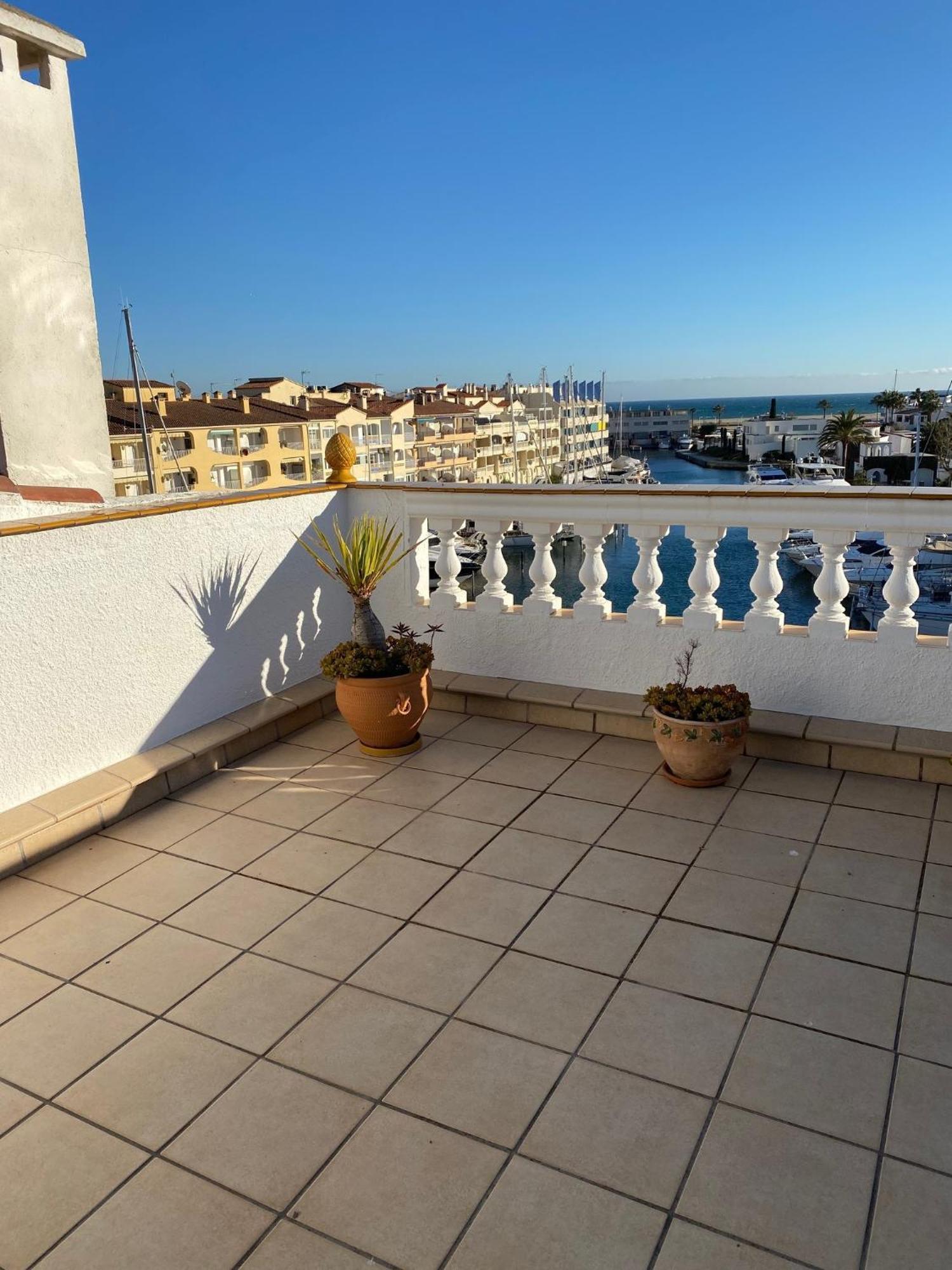 Cavall De Mar - Piso, Vista Al Puerto Empuriabrava Εξωτερικό φωτογραφία